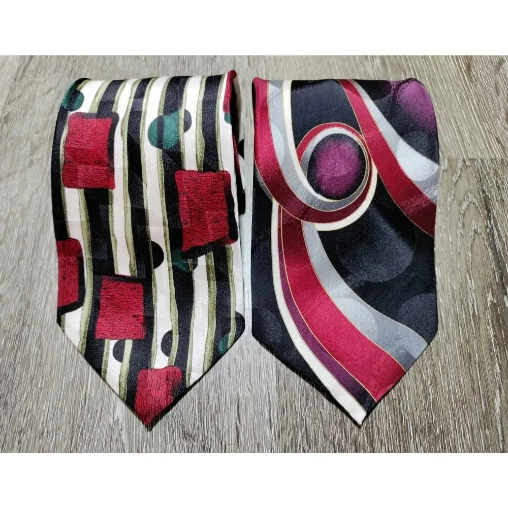Ottimo Uomo Mens Silk Neckties 2X